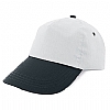 Gorra Bicolor Velcro Cifra - Color Negro