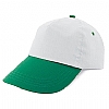 Gorra Bicolor Velcro Cifra - Color Verde