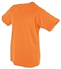Camiseta Tecnica Light Infantil Cifra - Color Naranja