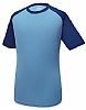 Camiseta Combinada University Cifra - Color Azul/Royal