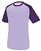 Camiseta Combinada University Cifra - Color Lila / Morado