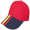 Gorra Espaa Clasica Cifra - Color Rojo
