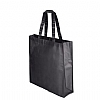 Bolsa Non Woven Laminado Matery Cifra - Color Negro