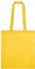 Bolsa Non Woven Asa Larga Kora Cifra - Color Amarillo
