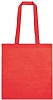 Bolsa Non Woven Asa Larga Cifra - Color Rojo