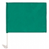 Bandera Coche Divar Cifra - Color Verde