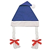 Gorro Navidad Trenzas Cifra - Color Azul