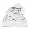 Gorro Navidad Metalizado Cifra - Color Plata