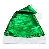Gorro Navidad Metalizado Cifra - Color Verde