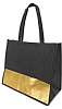 Bolsa Lafayette Oro Cifra - Color Negro