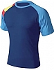 Camiseta Bandera Dry Fresh Cifra Combinada - Color Royal T-506