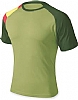 Camiseta Bandera Dry Fresh Cifra Combinada - Color Kaki T-508