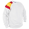 Sudadera Bandera Espaa Cifra - Color T-780 Blanco