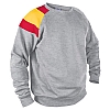 Sudadera Bandera Espaa Cifra - Color T-782 Gris