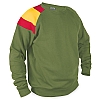 Sudadera Bandera Espaa Cifra - Color T-786 Verde