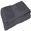 Toalla de Bao Sponge Valento 90x150 - Color Gris Carbon