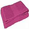 Toalla de Bao Sponge Valento 90x150 - Color Rosa Magenta