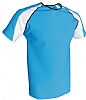 Camiseta Tecnica Trail Acqua Royal - Color Turquesa/Blanco/Negro