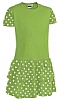 Vestido Sevillana Infantil Valento - Color Verde Manzana
