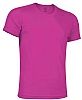 Camiseta Tecnica Infantil  Resistance Valento - Color Rosa Flúor