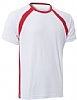 Camiseta Futbol Calcio JHK - Color Blanco/Rojo