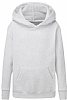 Sudadera Infantil Capucha SG - Color Ash Grey