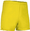 Pantalon Deportivo Corto College Valento - Color Amarillo