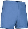 Pantalon Deportivo Corto College Valento - Color Azul Celeste