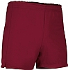 Pantalon Deportivo Corto College Valento - Color Granate