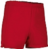 Pantalon Deportivo Corto College Valento - Color Rojo