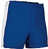 Pantalon Corto Deporte Milan Valento - Color Azul Royal/Blanco