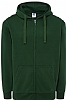 Sudadera Capucha Cremallera Hooded Jhk - Color Bottle Green