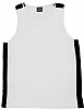 Camiseta Tirantes Running CROSSFIRE - Color Blanco / Negro