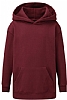 Sudadera Infantil Capucha SG - Color Burgundy