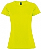 Camiseta Tecnica Mujer Roly Montecarlo - Color Amarillo Flúor 221