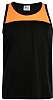Camiseta Tecnica Tirantes Armour Acqua Royal - Color Negro/Naranja Fluor