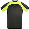 Camiseta Tecnica Mujer Armour Acqua Royal - Color Gris Antracita/Amarillo Fluor