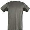 Camiseta Tecnica Combinada Cheviot Acqua Royal - Color Gris/Gris Antracita