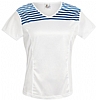 Camiseta Tecnica Janis Acqua Royal - Color Blanco/Royal
