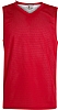 Camiseta Tecnica Reversible Sin Mangas Acqua Royal - Color Rojo/Blanco