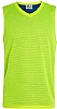 Camiseta Tecnica Reversible Sin Mangas Acqua Royal - Color Amarillo Fluor/Royal