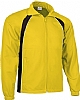 Chaqueta Chandal Tournament Valento - Color Negro/Amarillo/Blanco