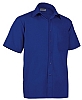 Camisa Valento Manga Corta Oporto - Color Azulina