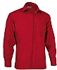 Camisa Valento Manga Larga Oporto - Color Rojo