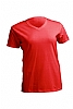 Camiseta Cuello Pico Talla Grande JHK - Color Rojo
