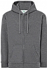 Sudadera Capucha Cremallera Hooded Jhk - Color Dark Grey Melange