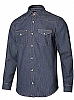 Camisa Denim ML Hombre Stretch Velilla - Color Denim 63