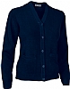 Chaqueta Mujer Cardigan Valento - Color Azul Marino