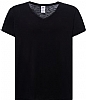 Camiseta Curves Slub - Color Negro