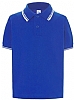 Polo Nio Kid Combinado JHK - Color Royal Blue / White